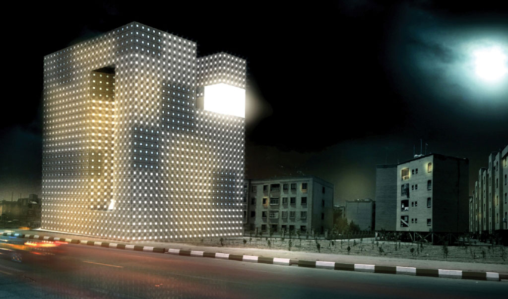 Third place of Architectural Competition designed by Mokari, Mojtaba Nabavi and Zeinab Maghdouri